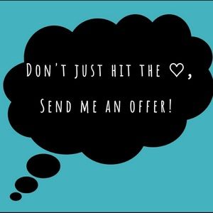 Don’t just hit the like button. Make me an offer!